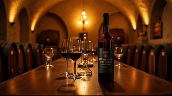 Vivez une dégustation de vin Châteauneuf du Pape unique au musée